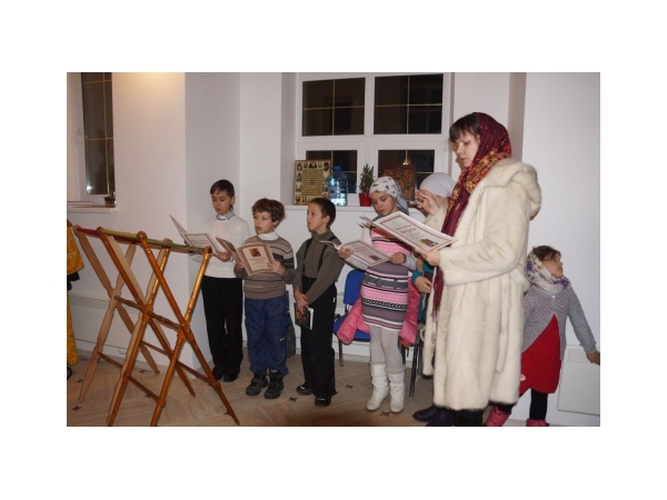 Новый Год с детским хором в Уаровском храме в Булатово
