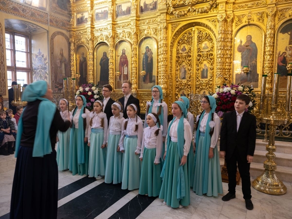 Участие ансамбля «Притча» в фестивале детских и юношеских хоров «Душа православная»